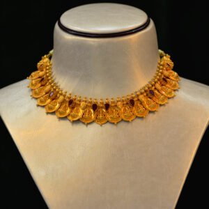 Indian Made Antique Temple Collection Choker Necklace