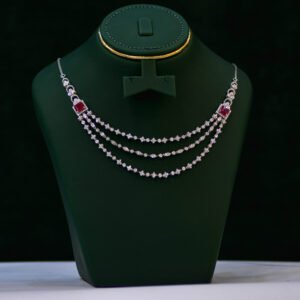 Real Diamond Necklace Set