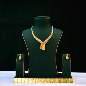 Turkies Made Necklace set With Earrings