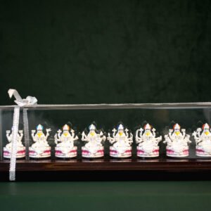 Silver ashta laxmi SHOW PIECE